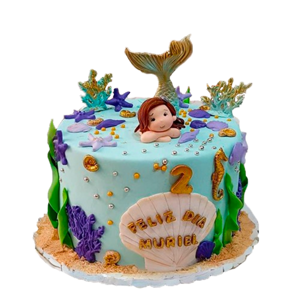 Torta infantil Temática en Masa Elástica - Imagen 4