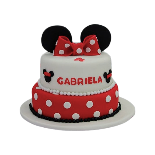 Torta infantil Temática en Masa Elástica - Imagen 10