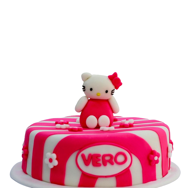 Torta infantil Temática en Masa Elástica - Imagen 2
